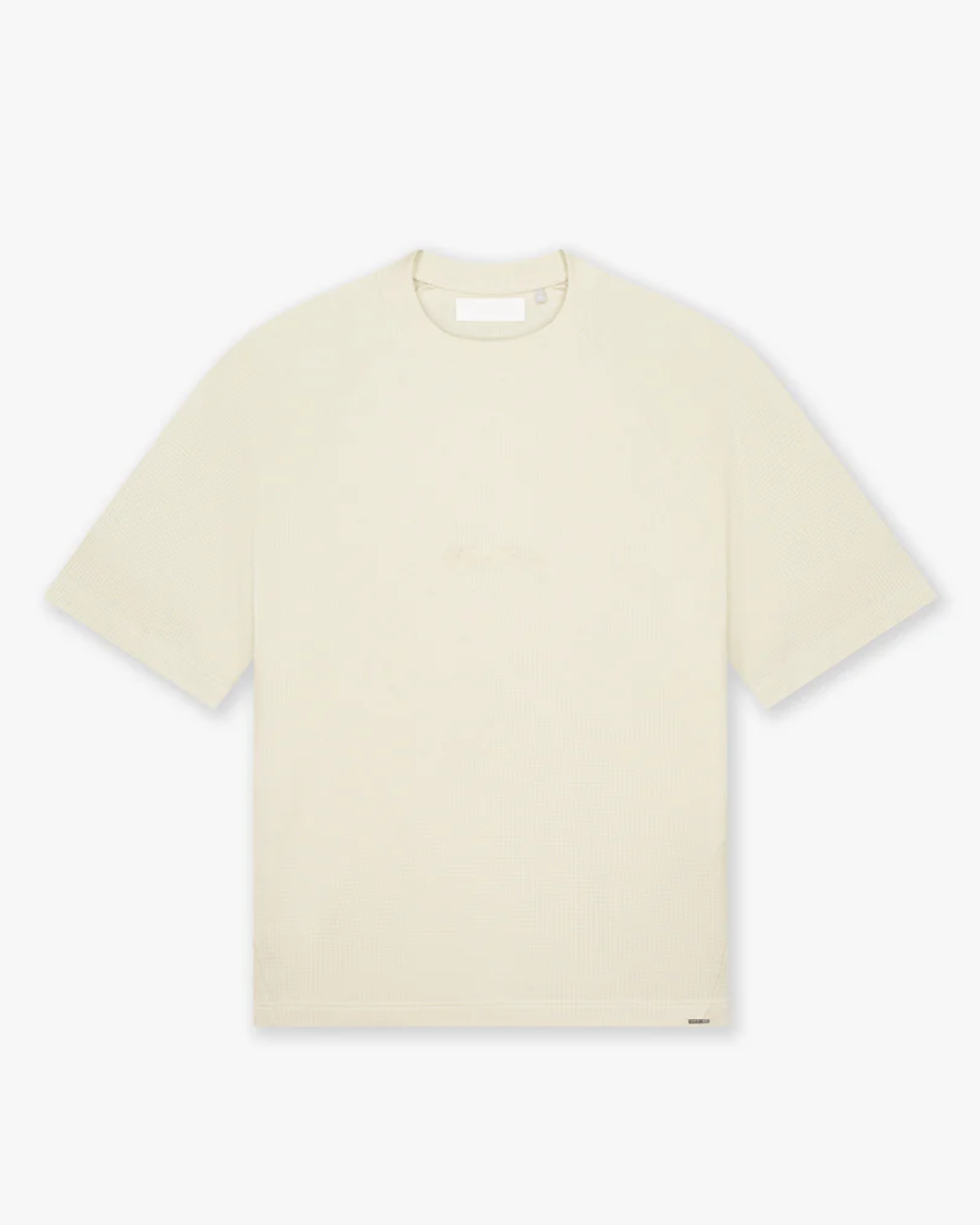 Waffle Raglan T-shirt - Beige