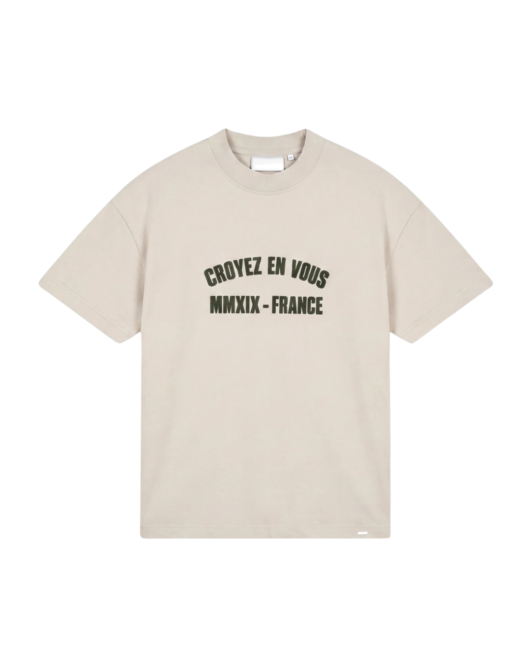 Applique T-Shirt - Light Beige