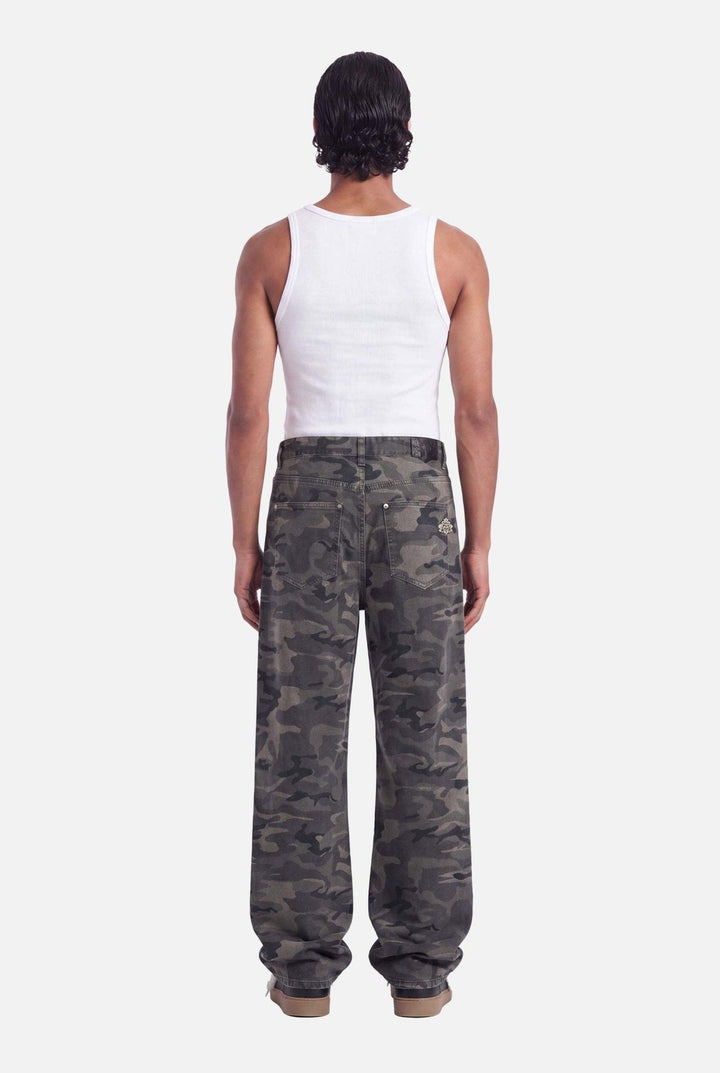 Luma Camo Jeans | Washed Grey - Early access Don't Waste Culture