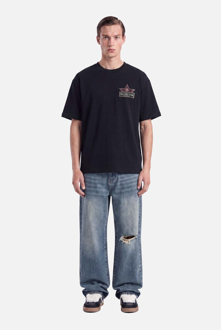 Niloa T-shirt | Black - Early access Don't Waste Culture
