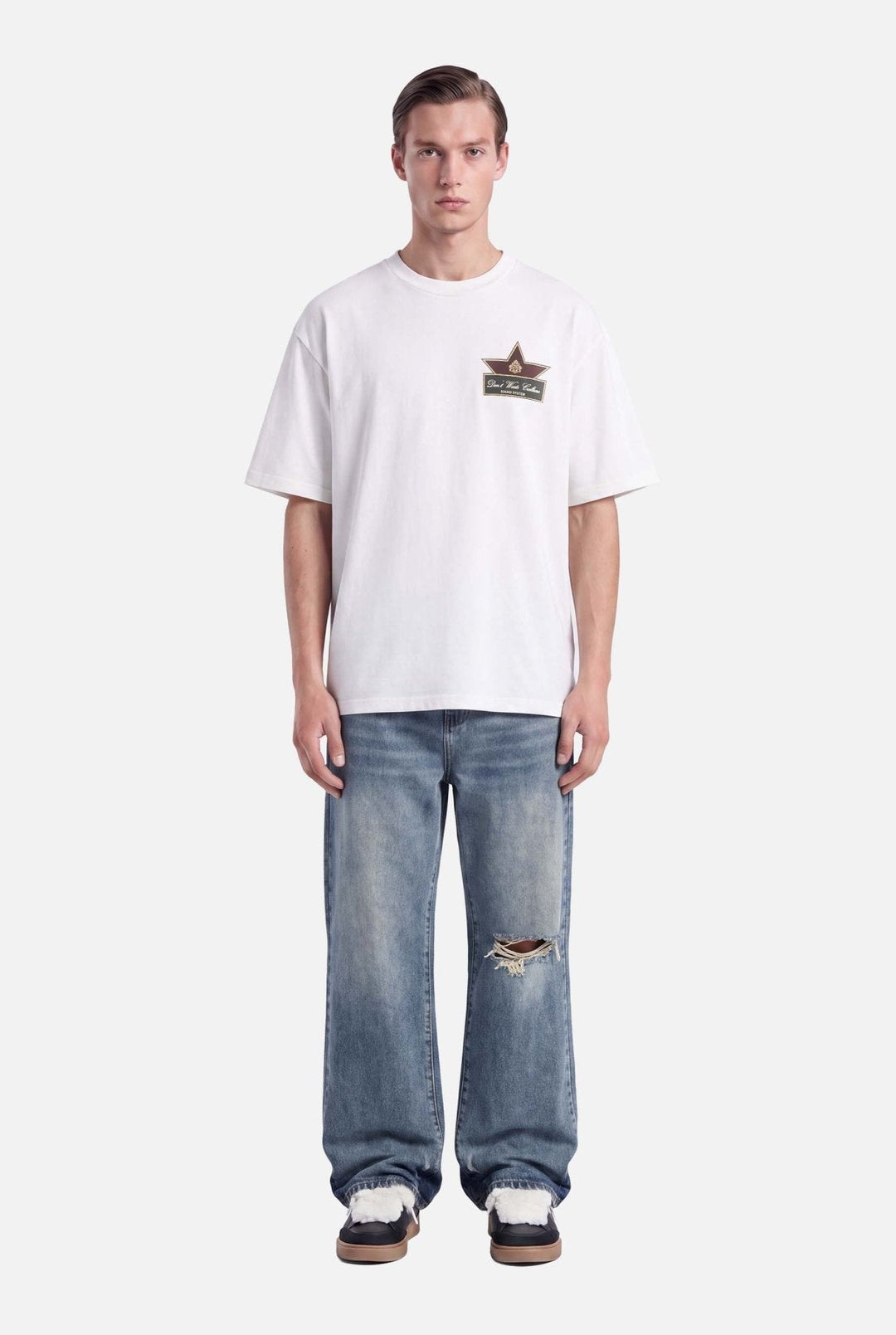 Niloa T-shirt | Off-White - Early access Don't Waste Culture