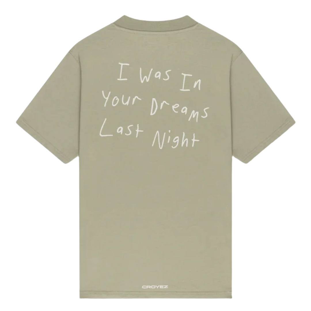 In Your Dreams Tee - Dusty Olive