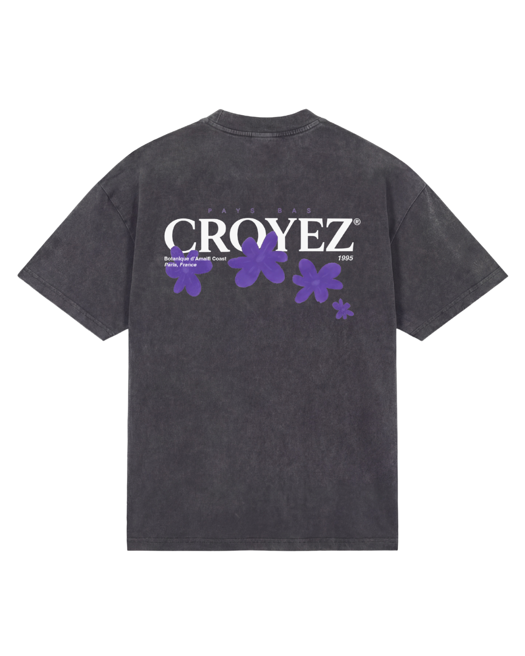 Botanique T-Shirt - Acid Wash/Dark Purple
