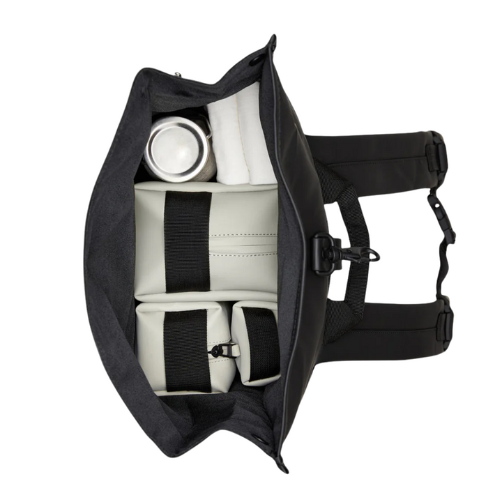 Rolltop Rucksack - Black Grain