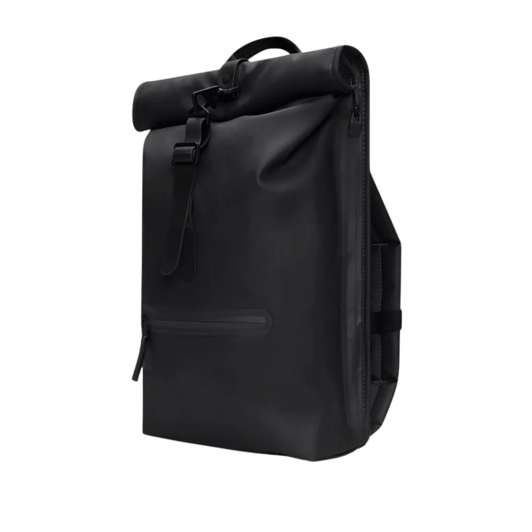 Rolltop Rucksack - Black Grain