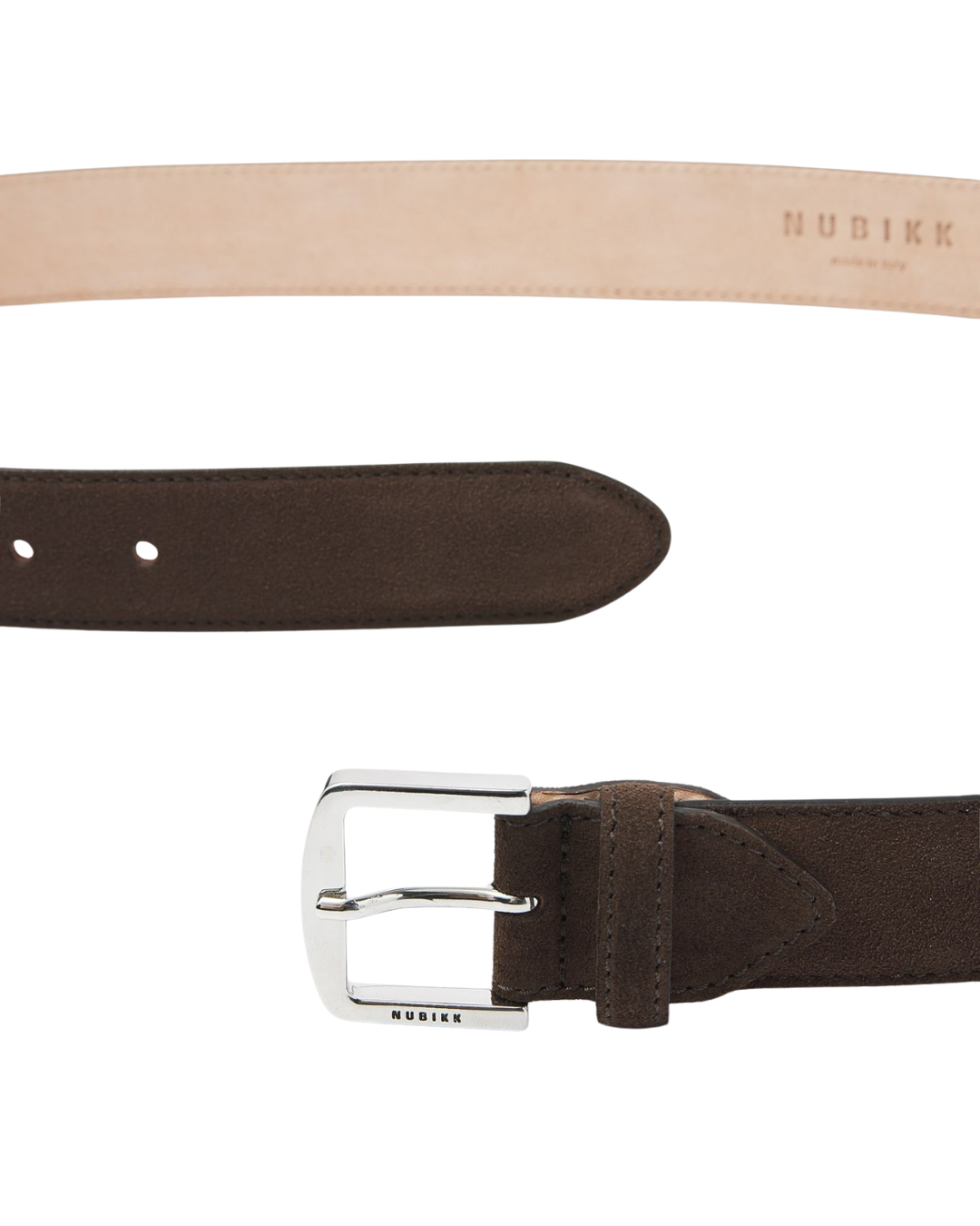 James Belt - Dk Brown Suede