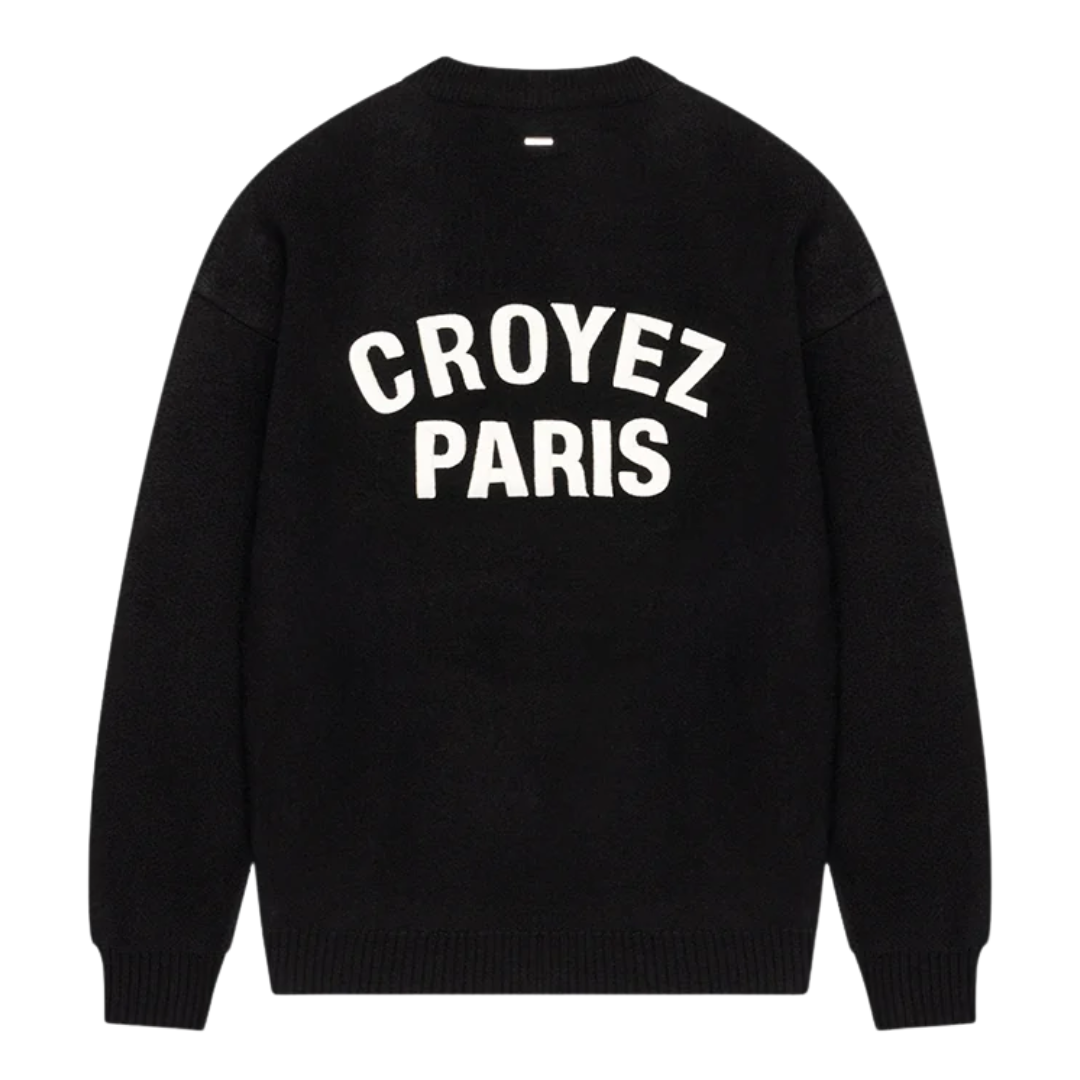 Paris Knit Sweater - Black