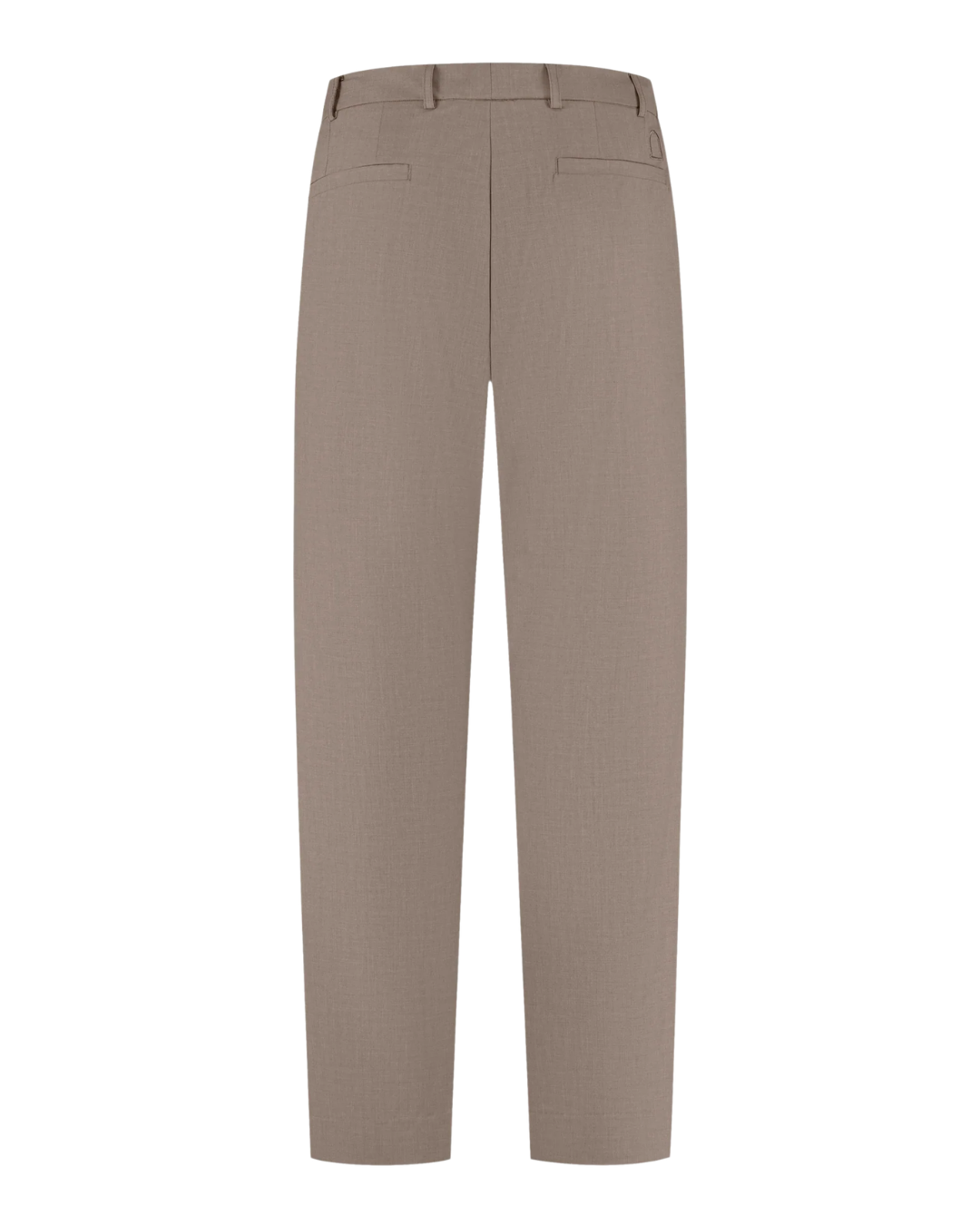 Cesare Wool Blend Pants - Caramel Syrup
