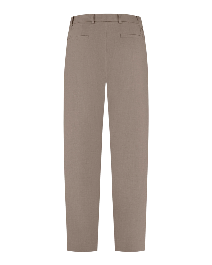Cesare Wool Blend Pants - Caramel Syrup