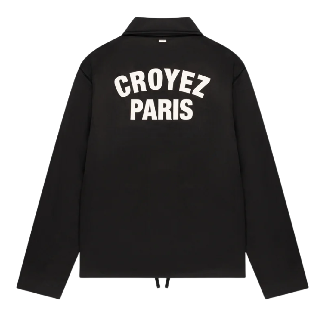 Paris Padded Coach Jacket - Black