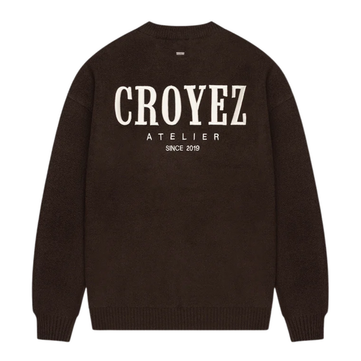 Gallery Knit Sweater - Brown