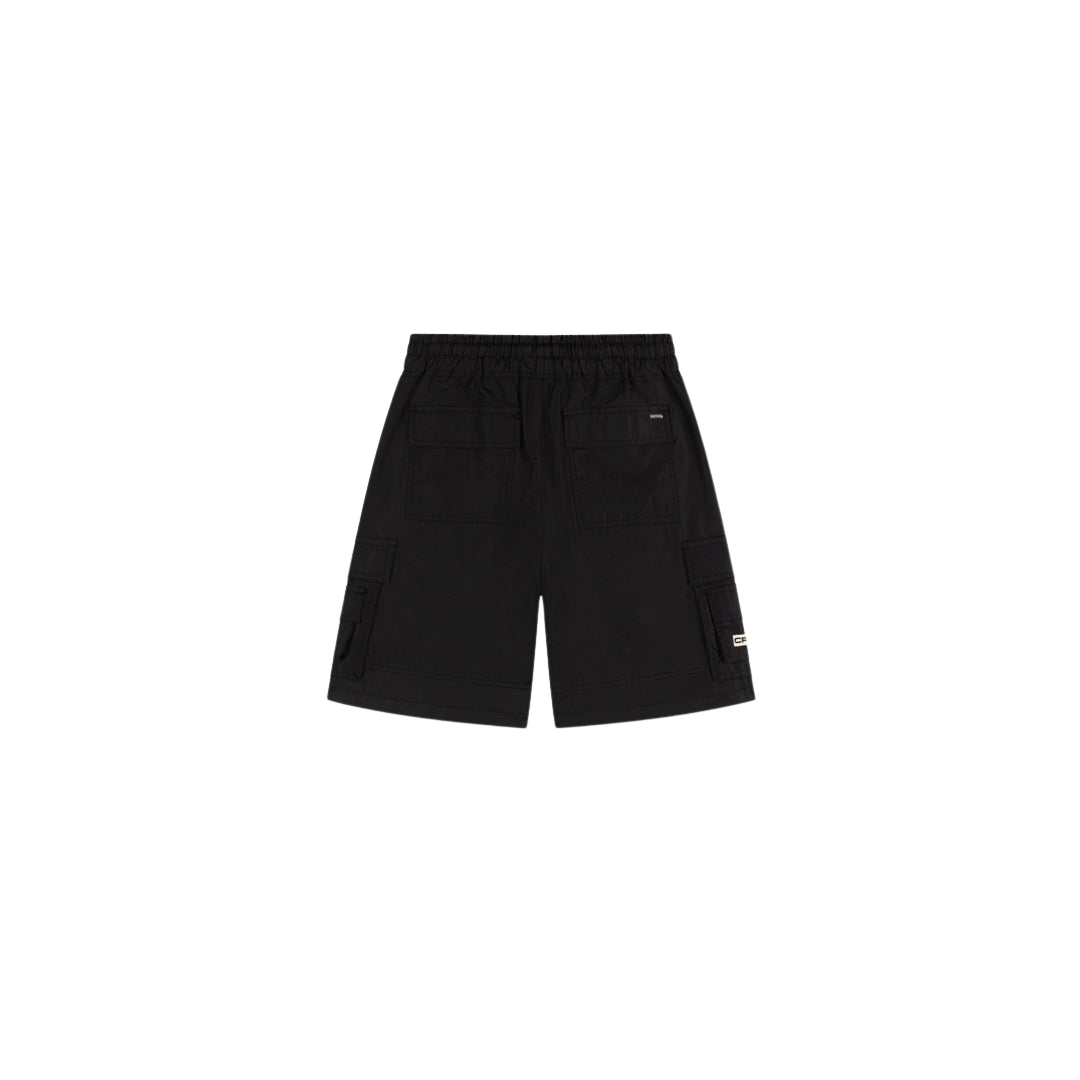 Parachute Ripstop Shorts - Black
