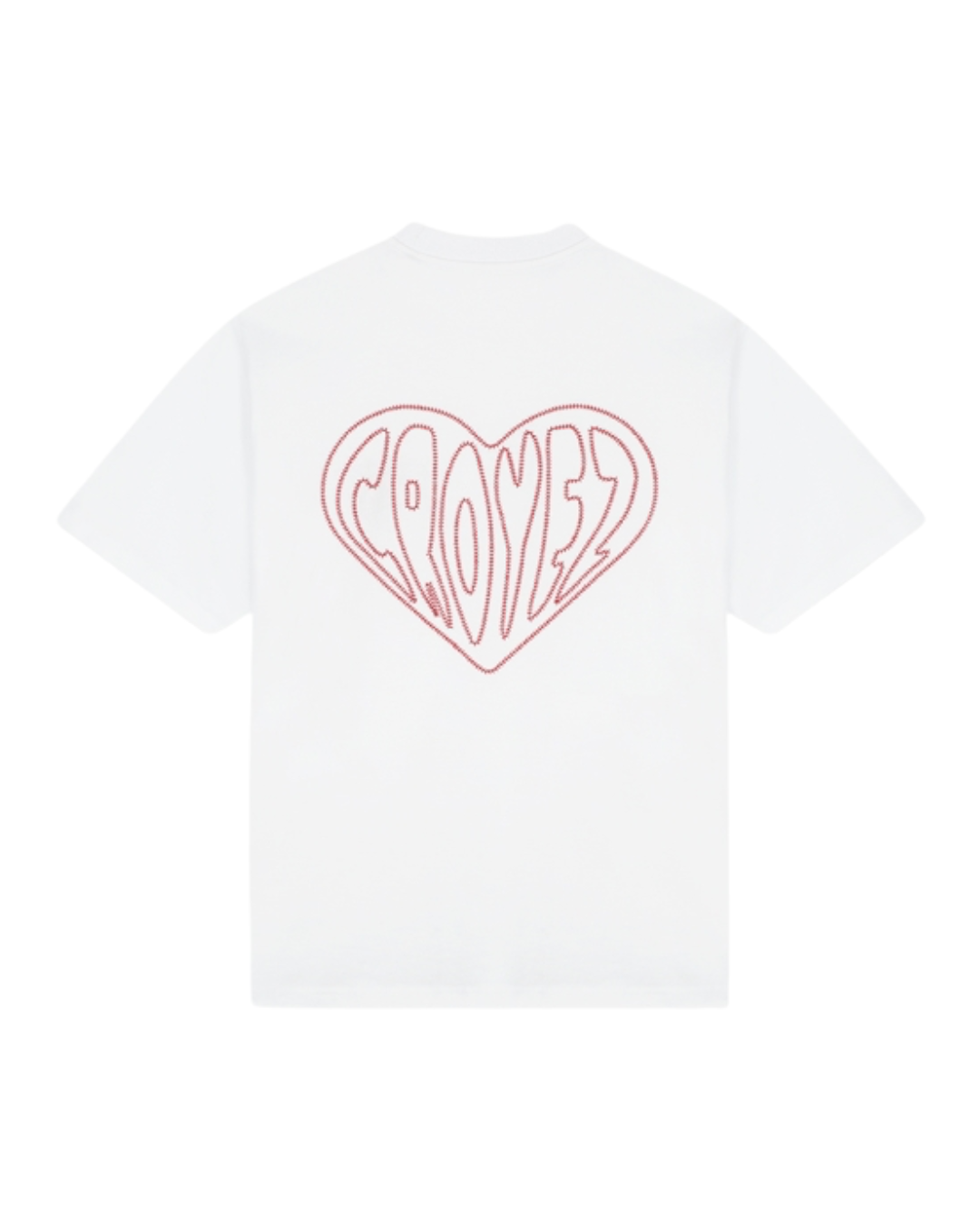 Stitched Heart T-Shirt - White