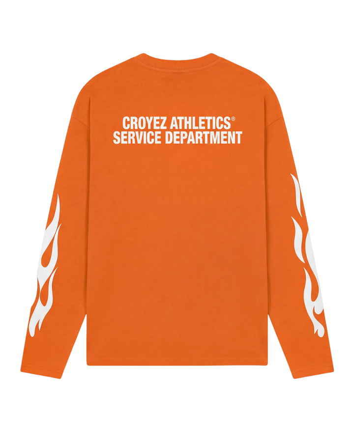 Service Dept Longsleeve - Orange