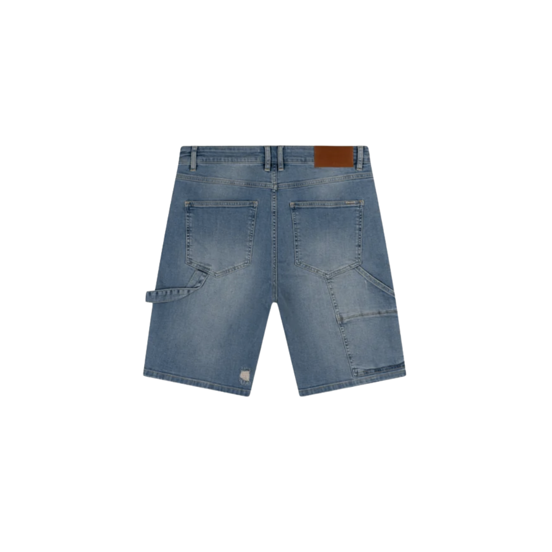Carpenter Denim Short - Light Blue