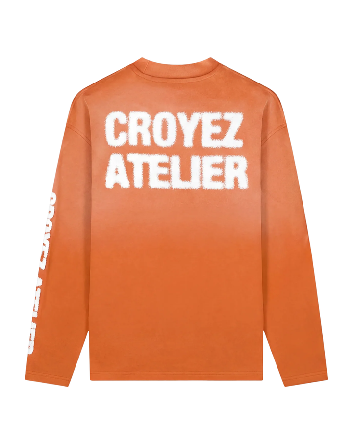 Sprayed Atelier Longsleeve - Orange