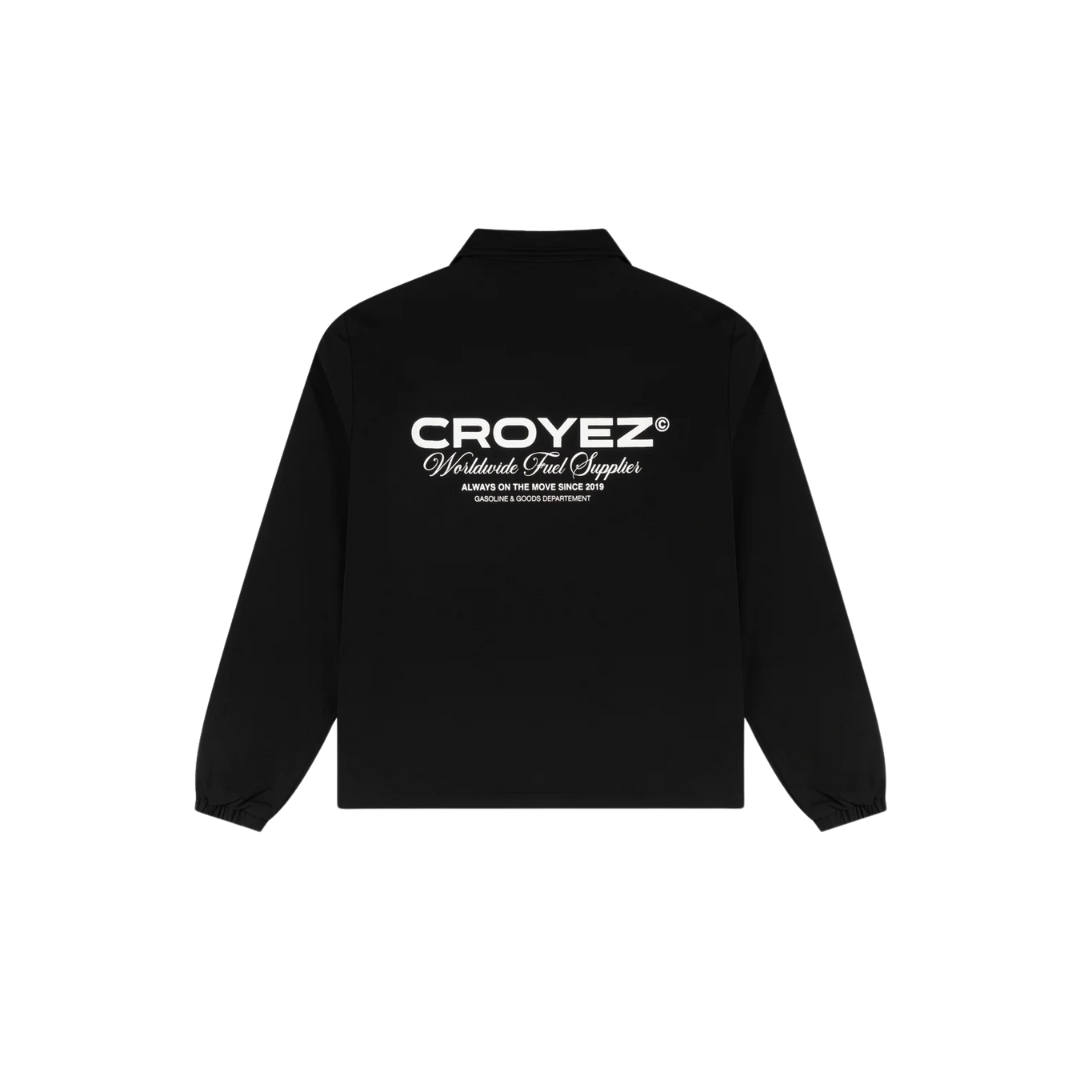 Croyez Worldwide Supplier Coach Jacket - Black
