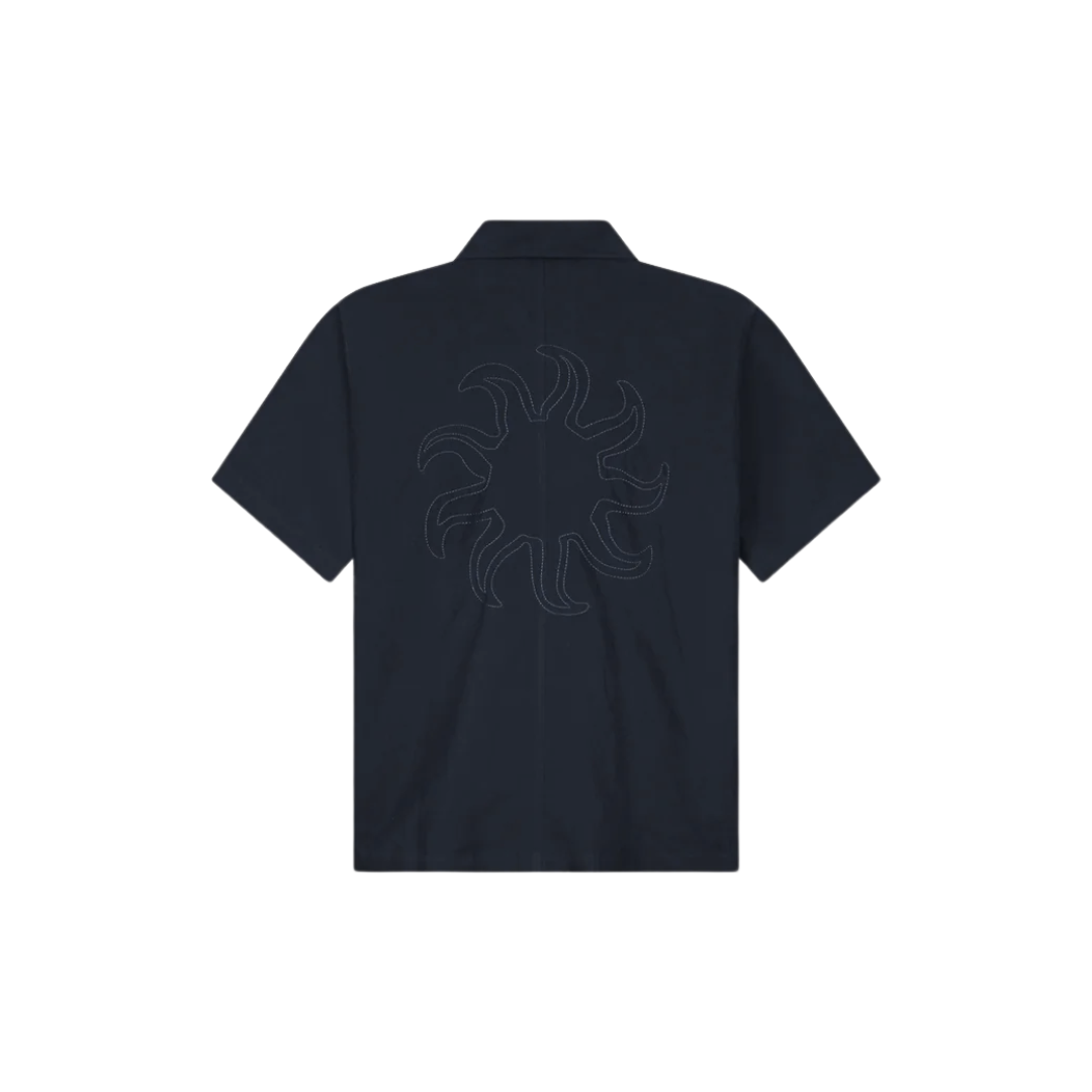 Sun Linen Shirt - Navy