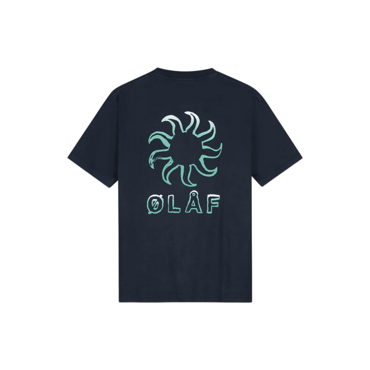 Gradient Sun Tee - Washed Navy
