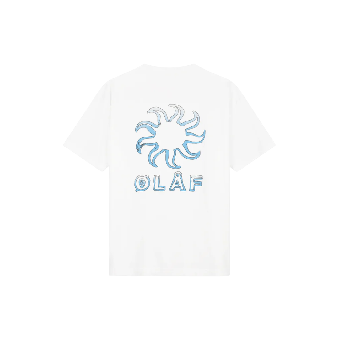 Gradient Sun Tee - Optical White