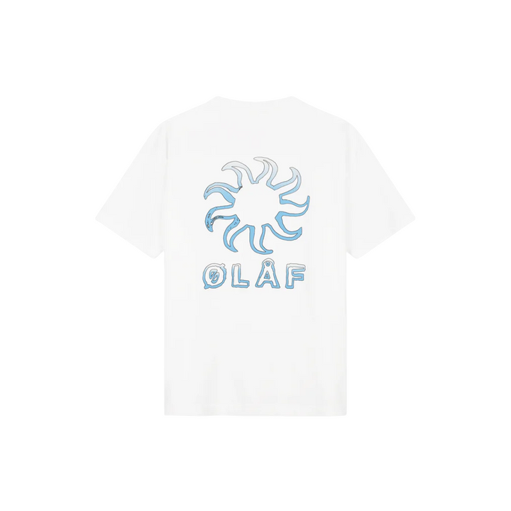 Gradient Sun Tee - Optical White