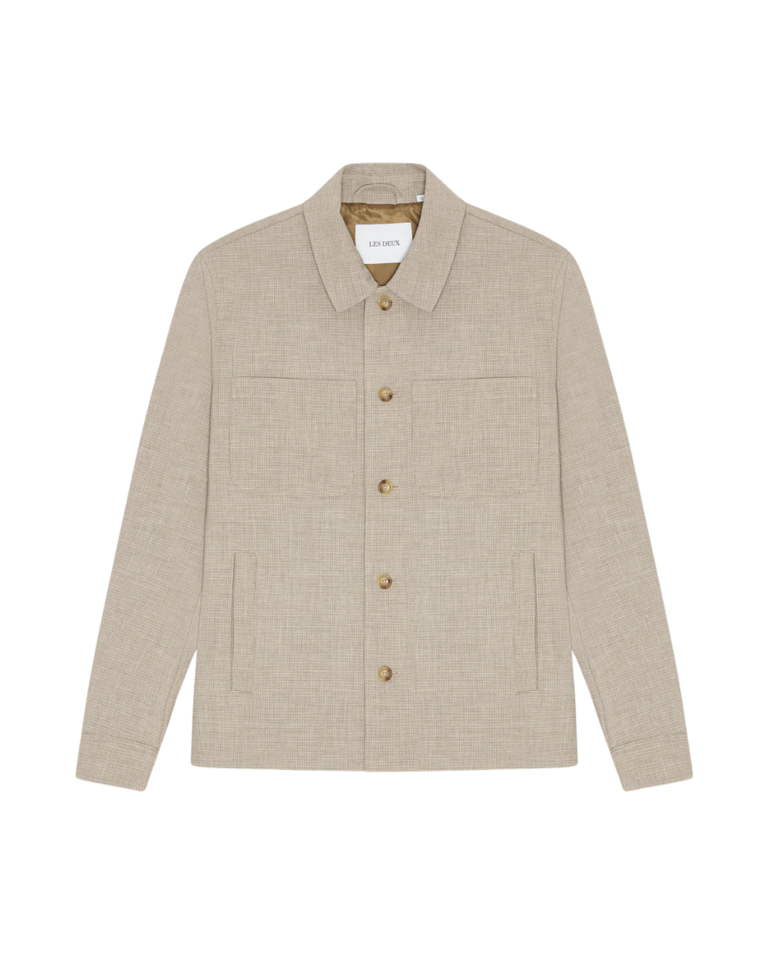 Mini Check Hybrid Jacket - Bungee Cord Brown