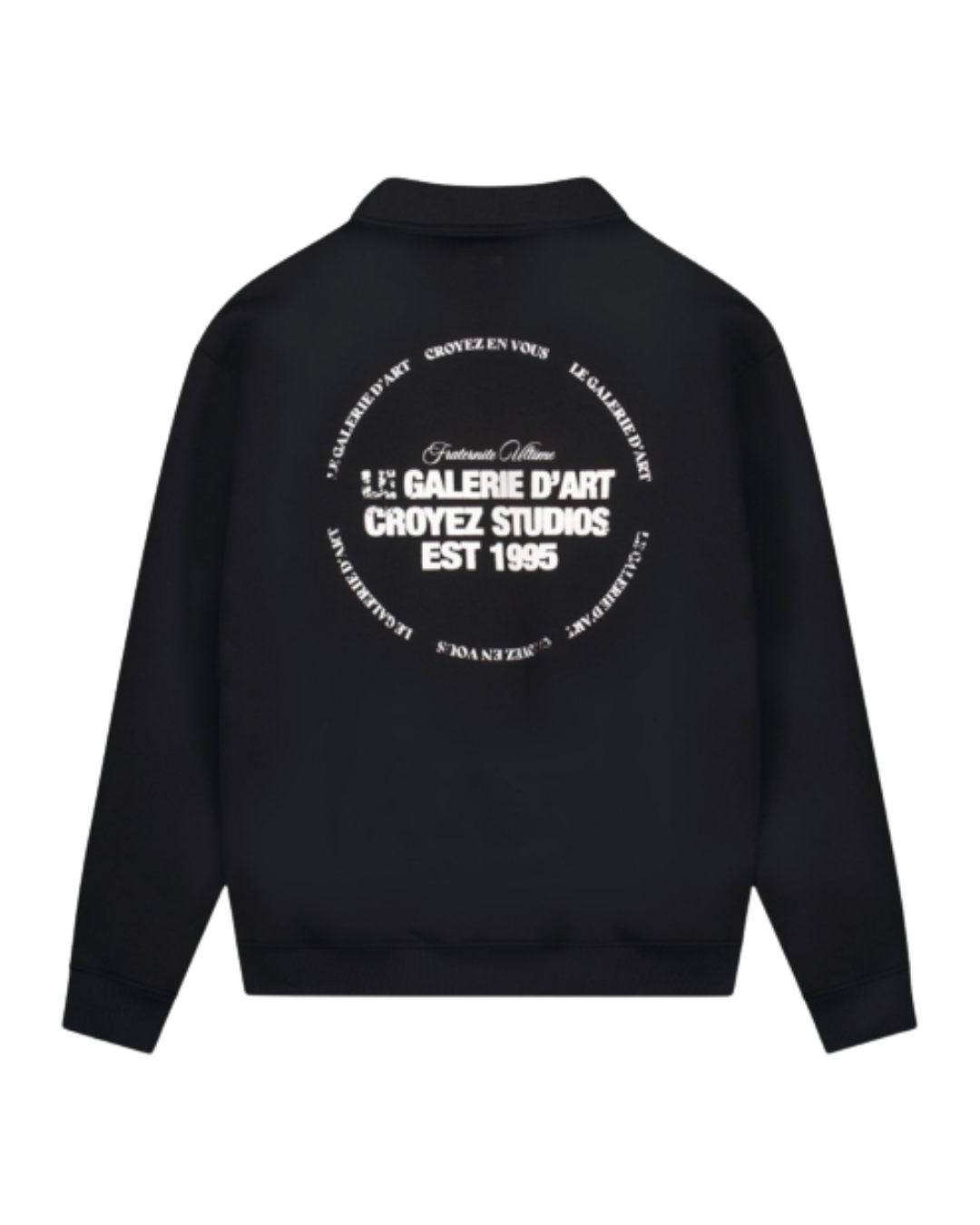 Le Galerie D'Art Half Zip - Black