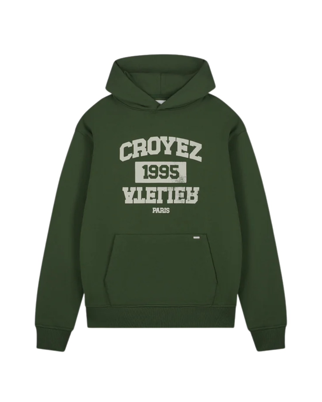 Heavyweight College Hoodie - Forest Green