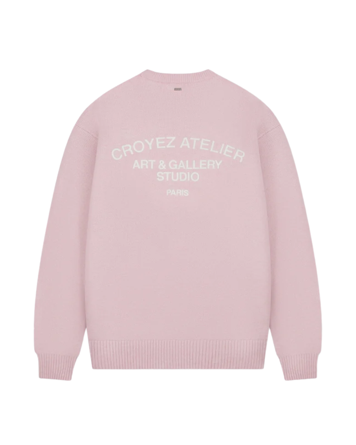 Art Studio Knit Sweater - Pink