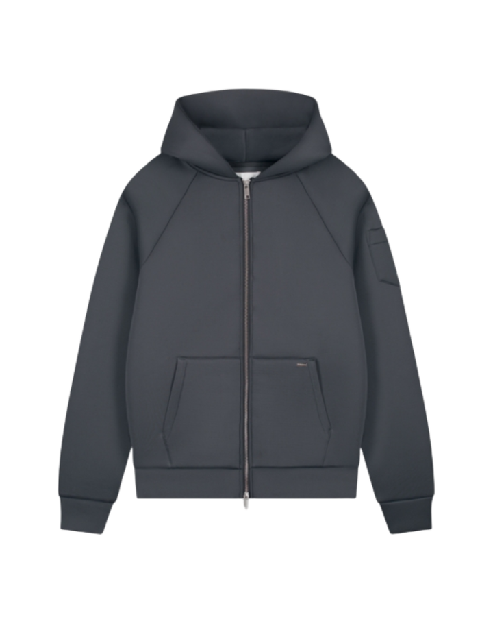 Scuba Zip Hoodie - Antra