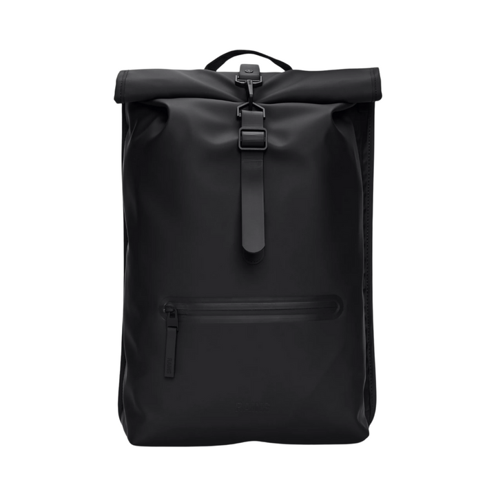 Rolltop Rucksack - Black Grain