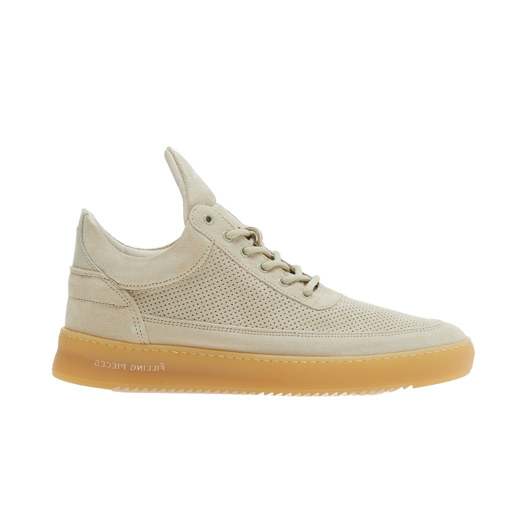 Low Top Ripple Suede - Off White