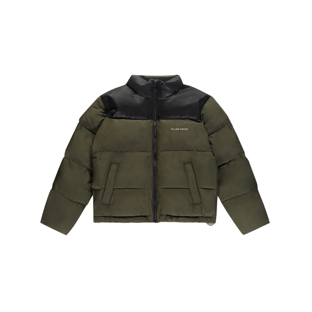 Puffer Jacket - Military Green