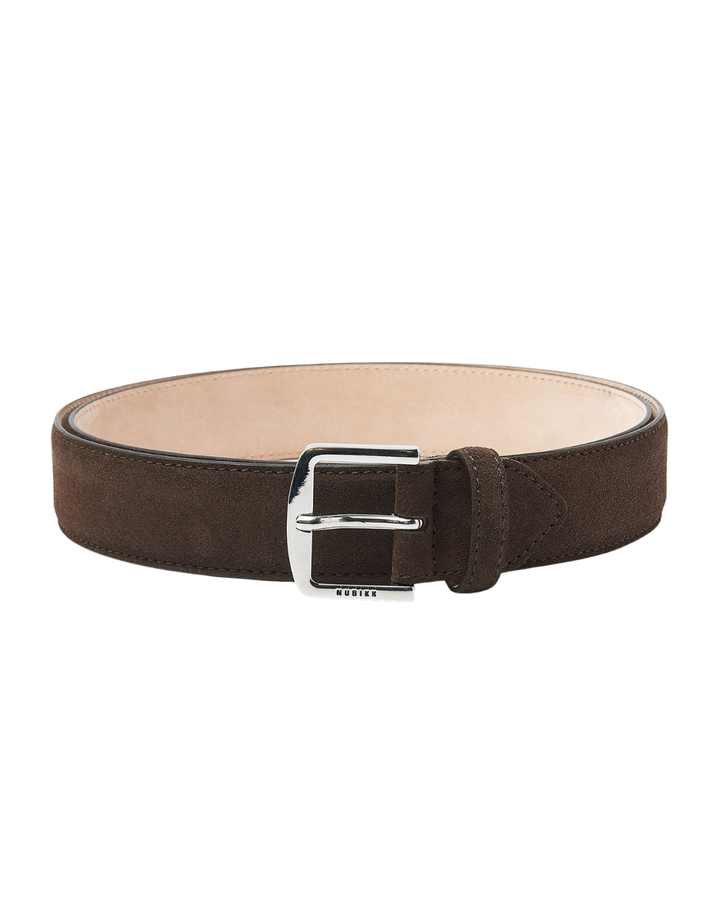 James Belt - Dk Brown Suede