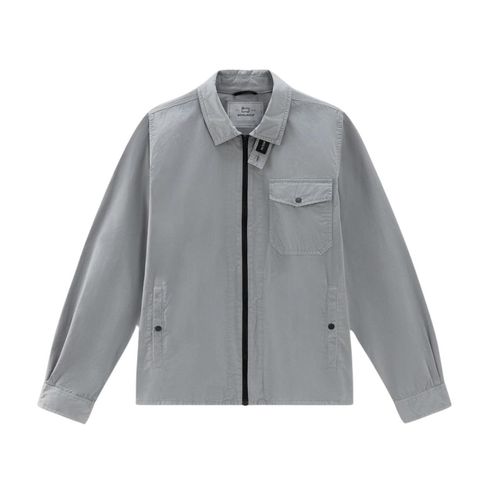 Gabardine Overshirt - Mineral grey