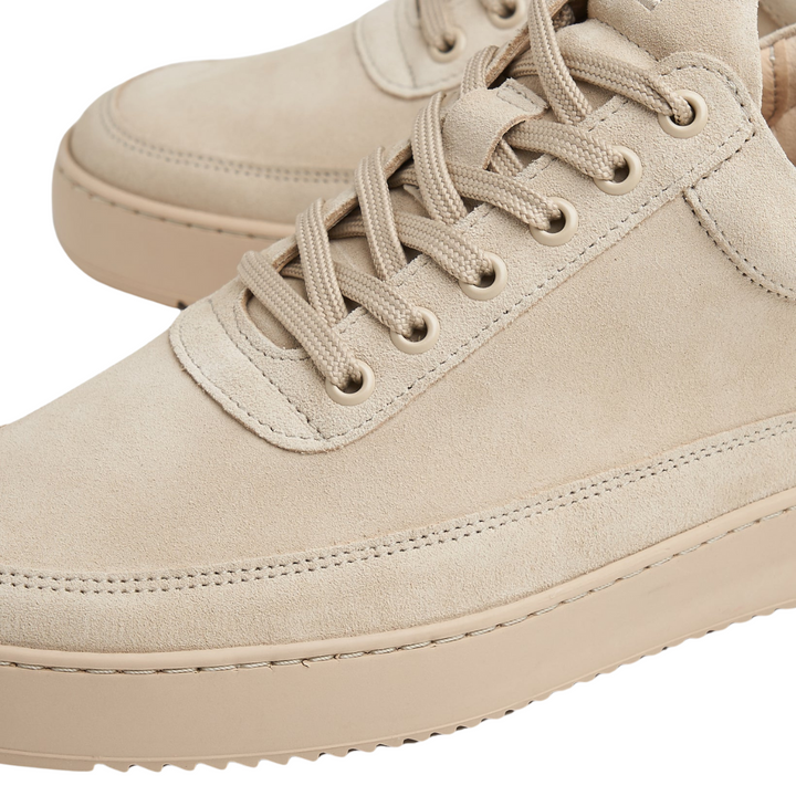 Low Top Suede - All Beige