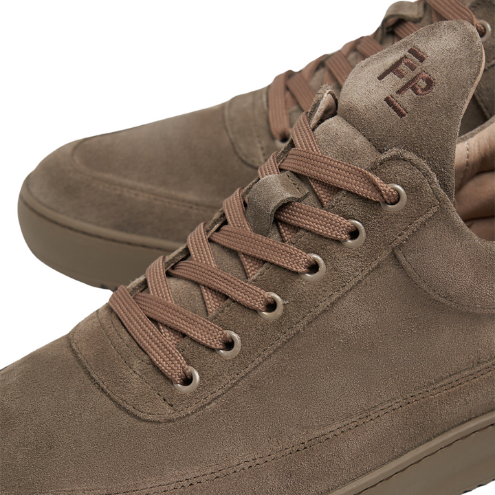 Low Top Suede - All Taupe