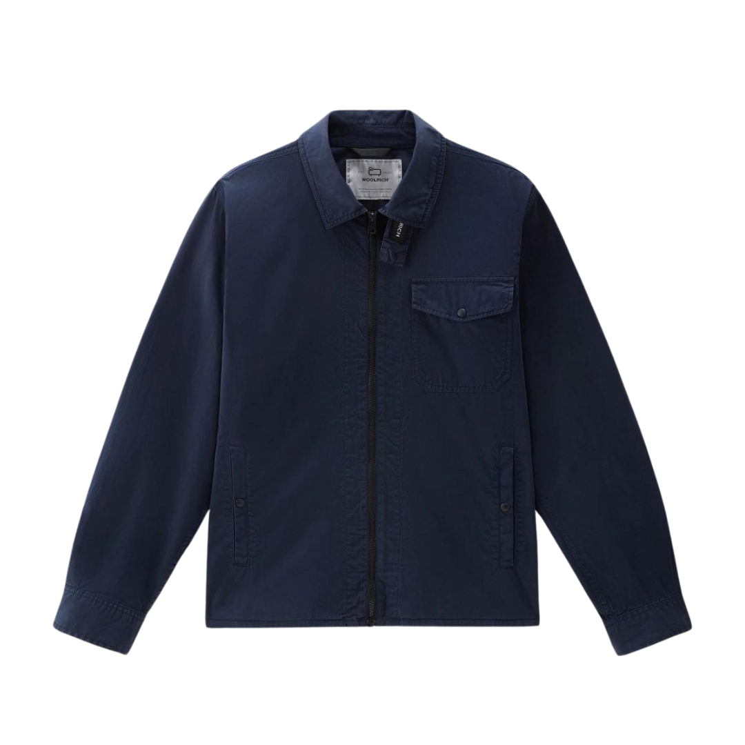 Garbadine Overshirt - Melton Blue