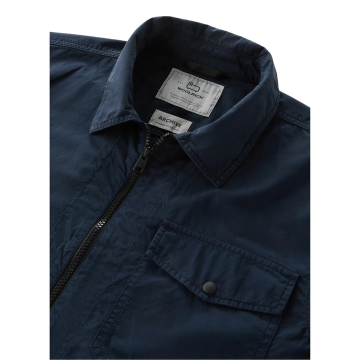 Garbadine Overshirt - Melton Blue