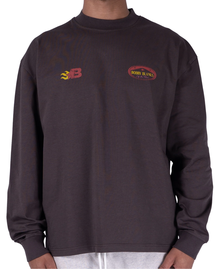 Crest Longsleeve - Brown/Red