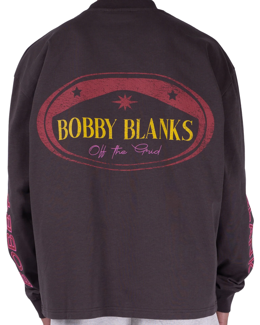 Crest Longsleeve - Brown/Red