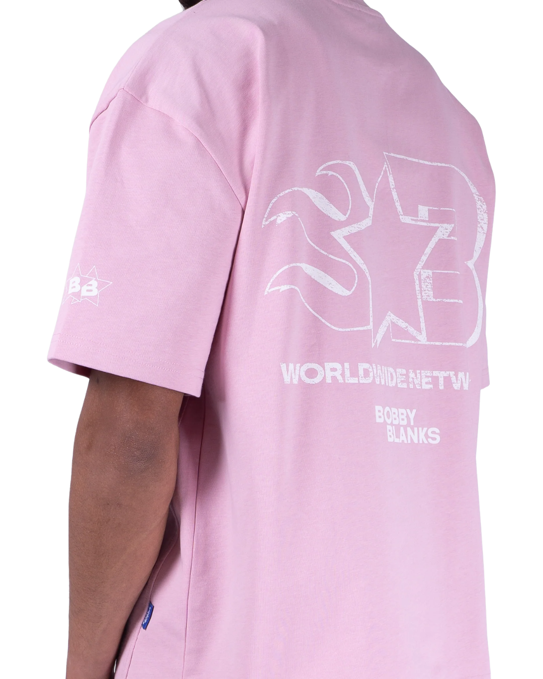 Oxford T-Shirt - Pink/White