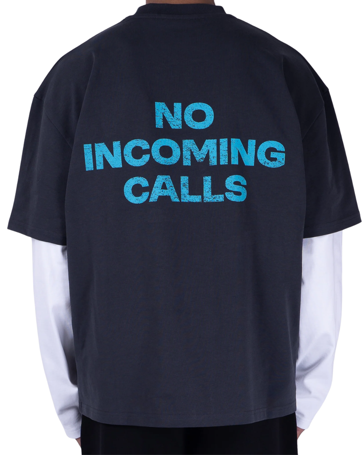 Voicemail Longsleeve - Grey/White