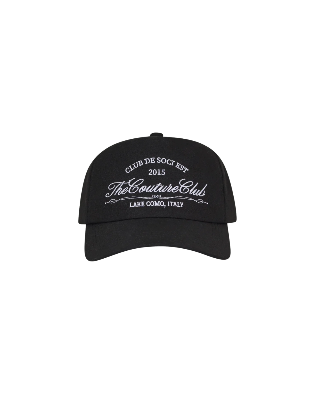 Lake Como Cap - Black