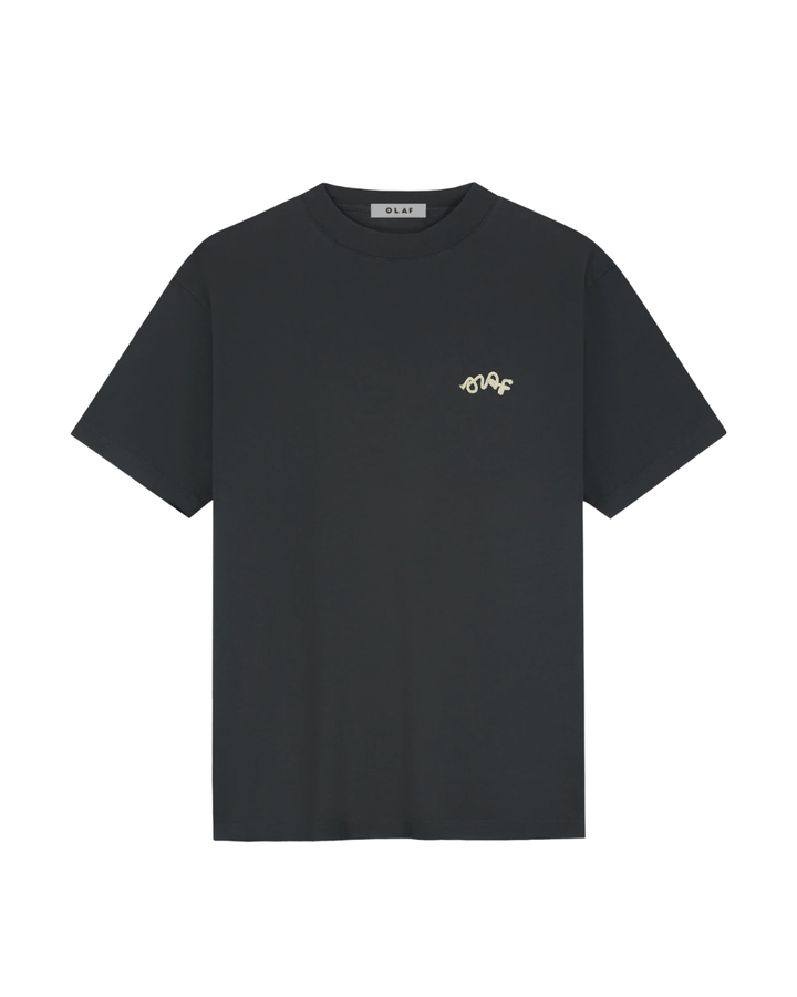 Lasso Signature Tee - Charcoal