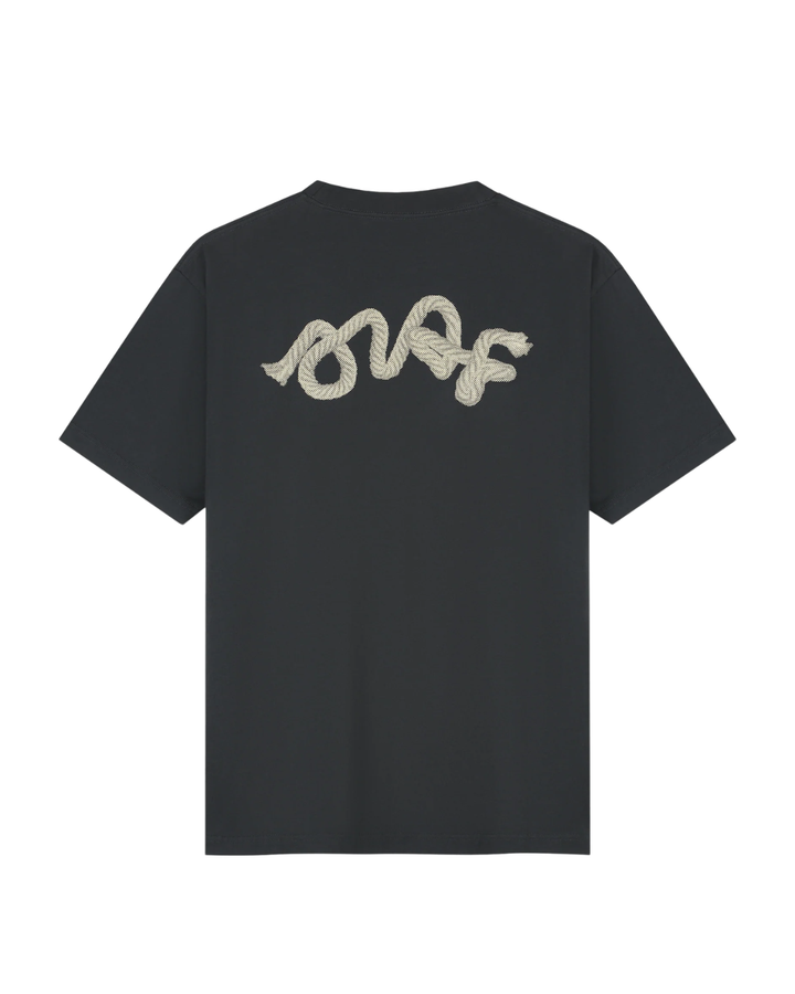 Lasso Signature Tee - Charcoal