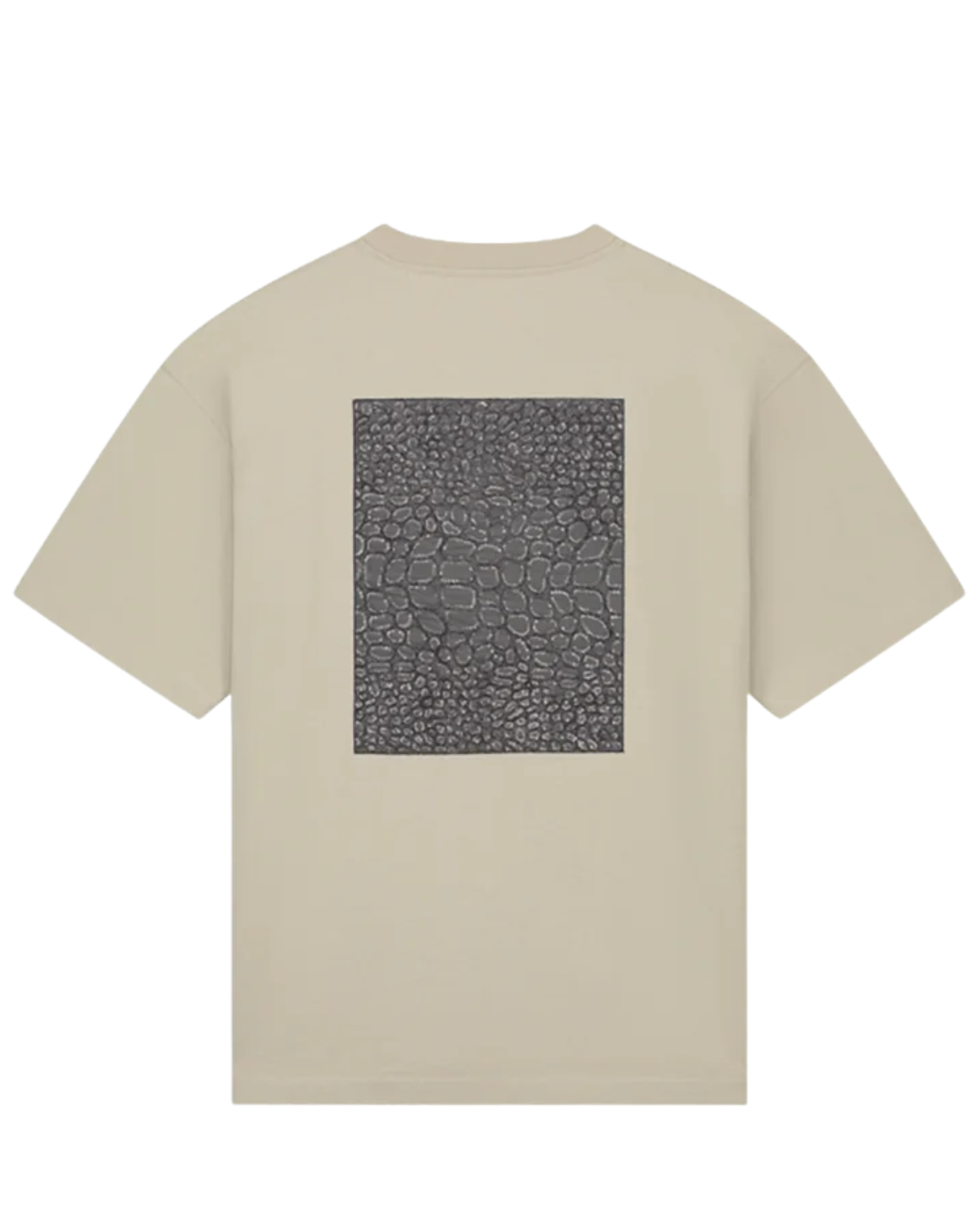 August Regular Tee - Abbey Stone