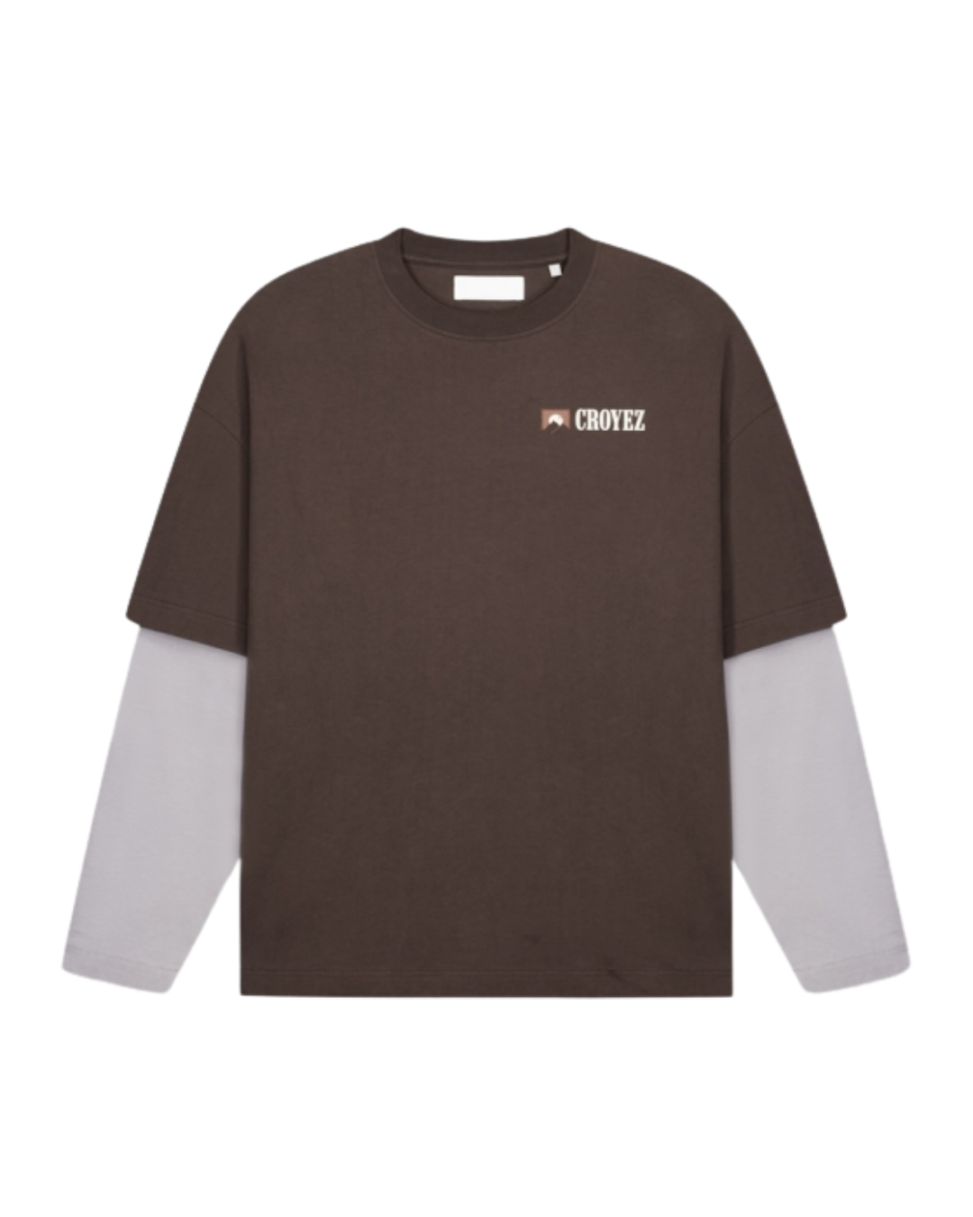 Montagne Double Sleeve Shirt - Brown