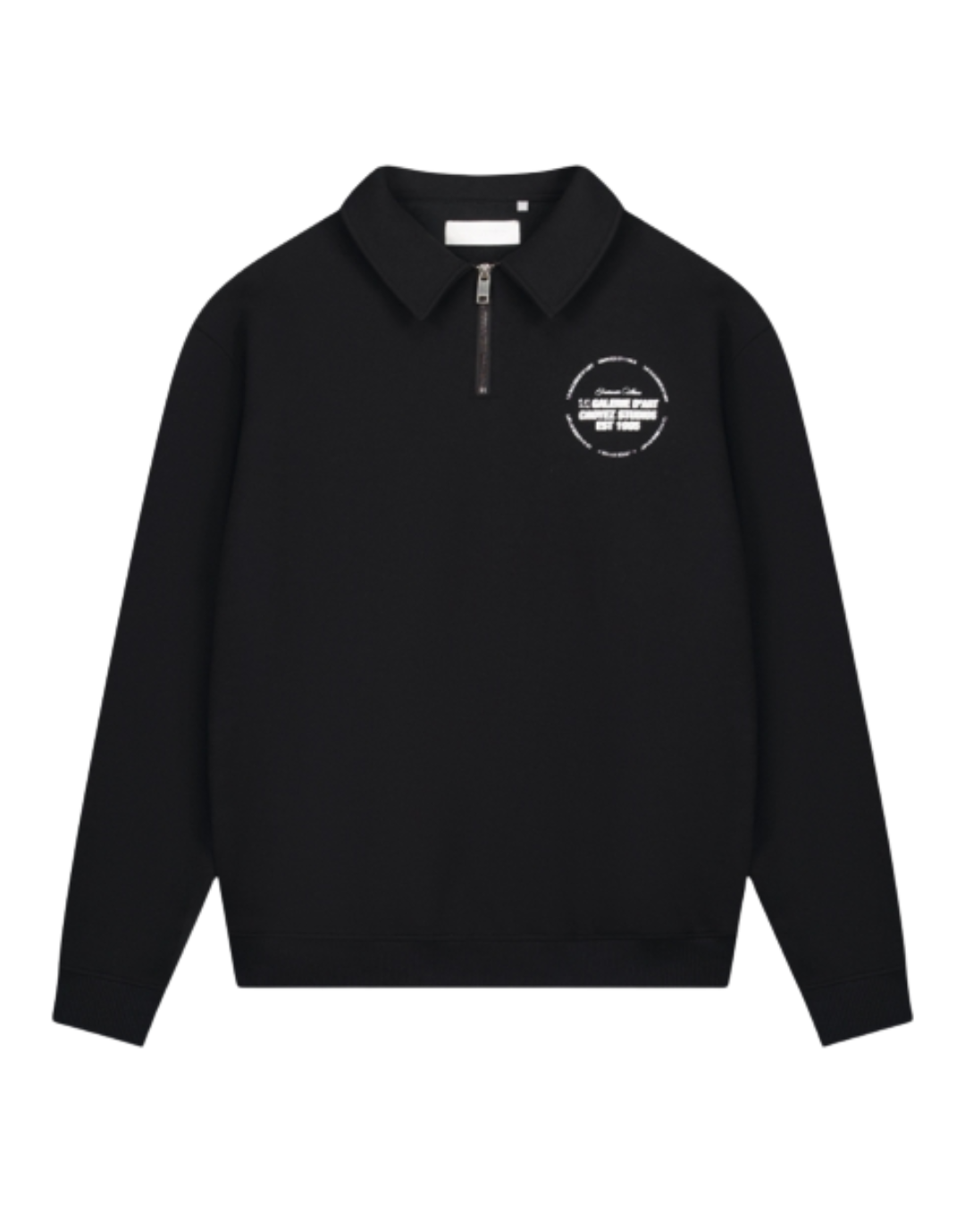 Le Galerie D'Art Half Zip - Black
