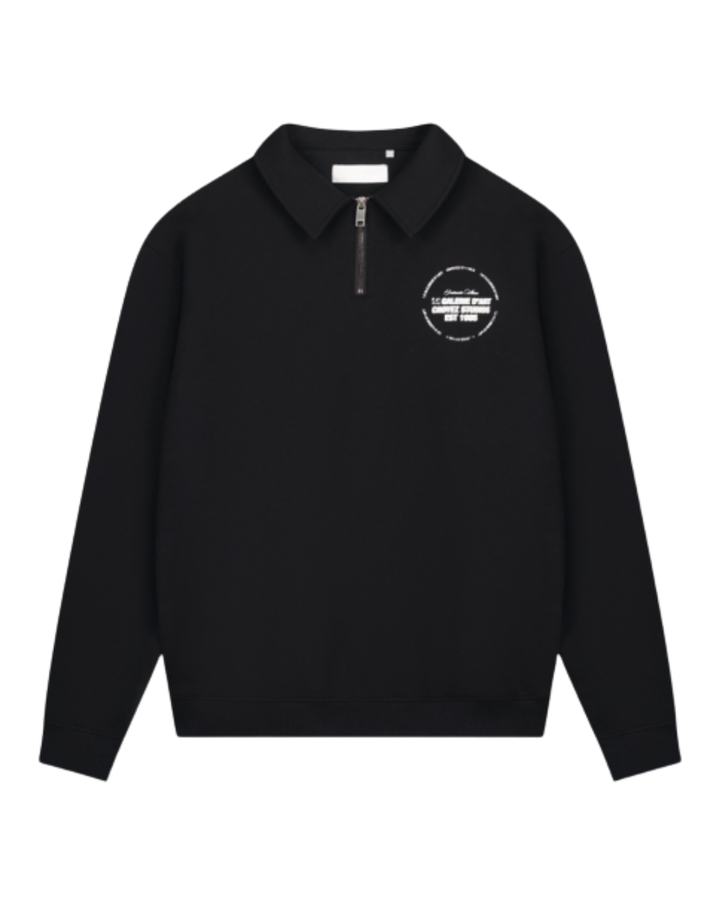 Le Galerie D'Art Half Zip - Black